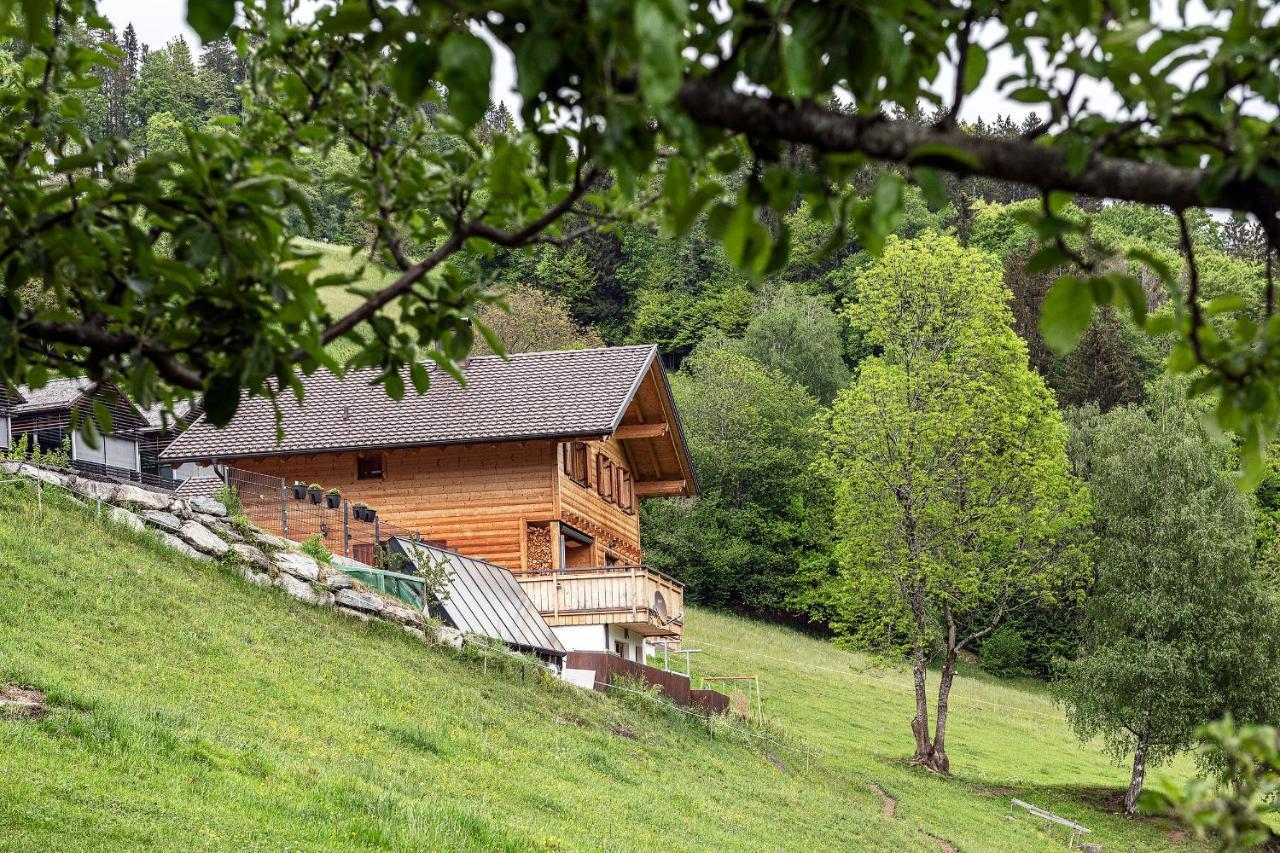 Ferienwohnung Haus grüner Wald Bartholomäberg Exterior foto